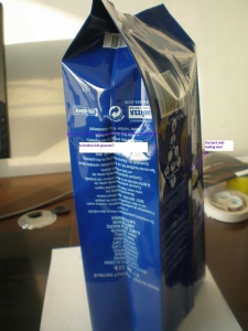 Side gusseted pouch